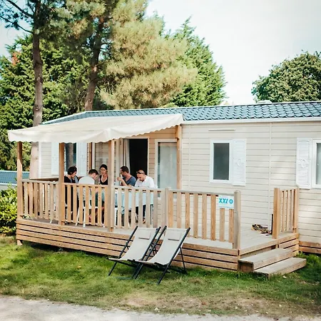 Mobil Home Xxl 4 Chambres - Camping Le Viaduc Millau Buitenkant foto
